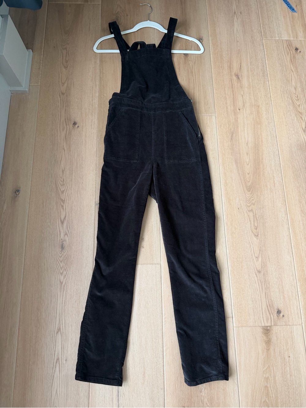 Madewell Velvet Overalls